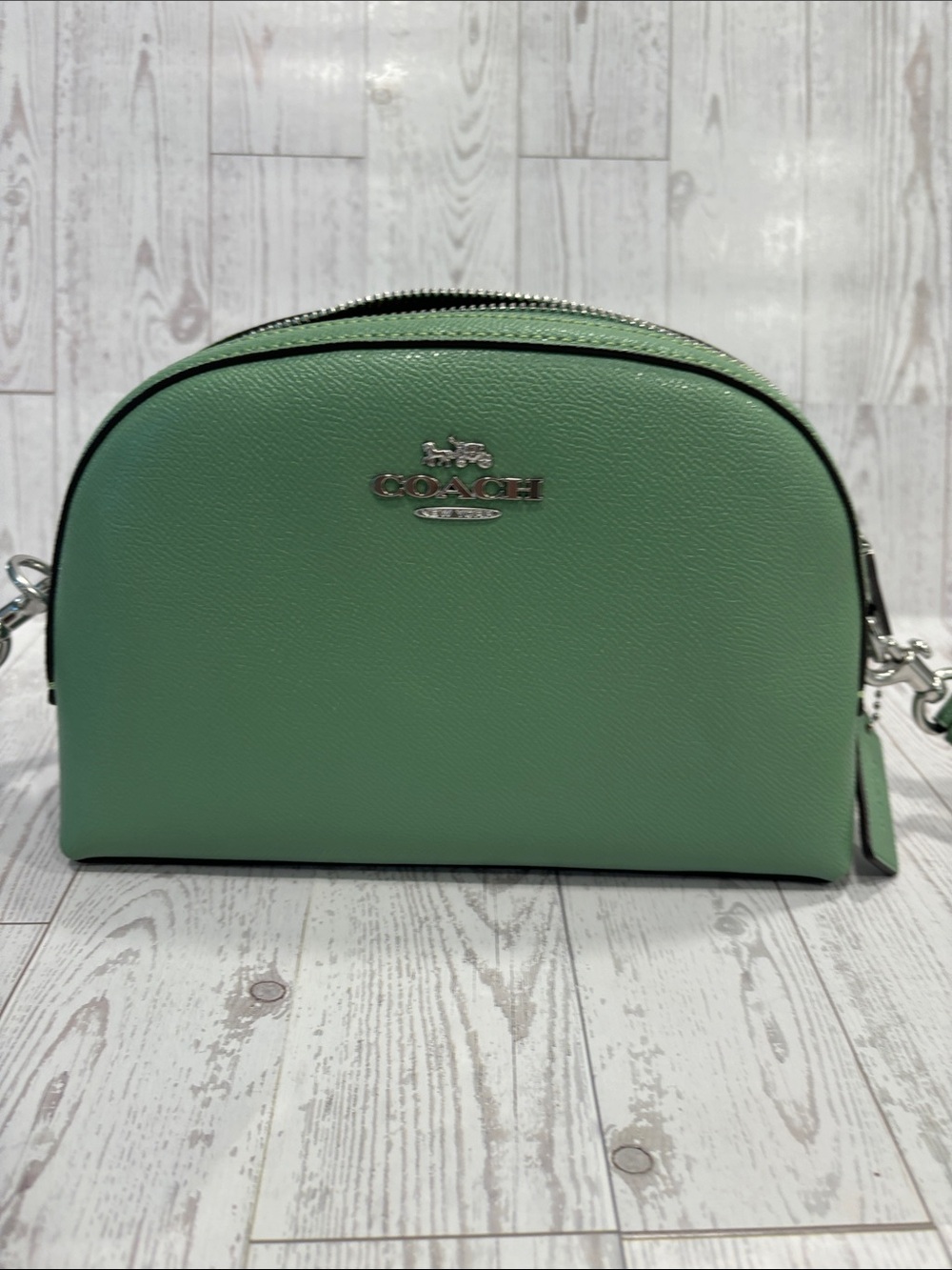 NWOT Coach Madi Crossbody Bag in Soft Green CR348